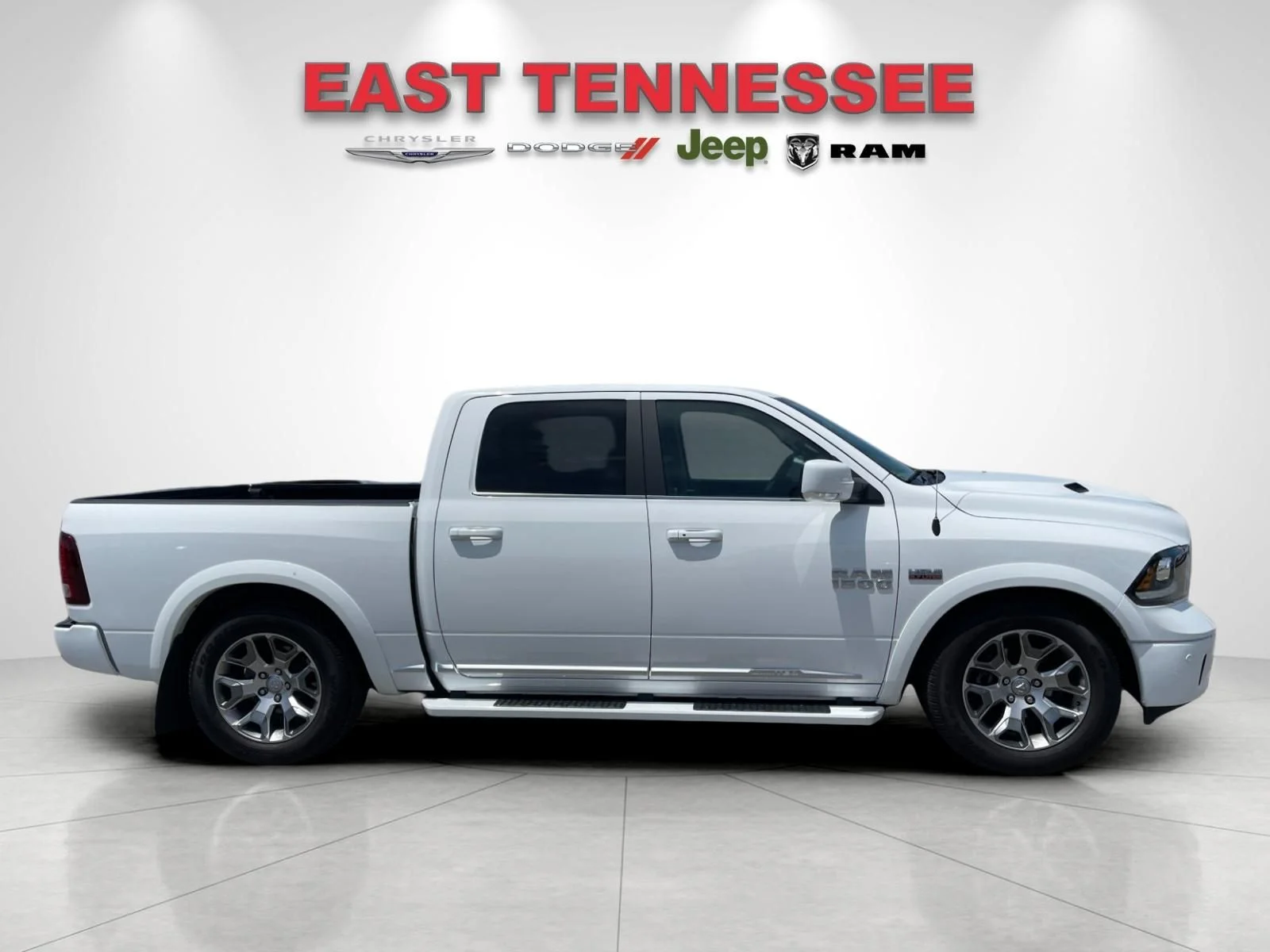 Used 2018 White Ram Laramie Longhorn image 2