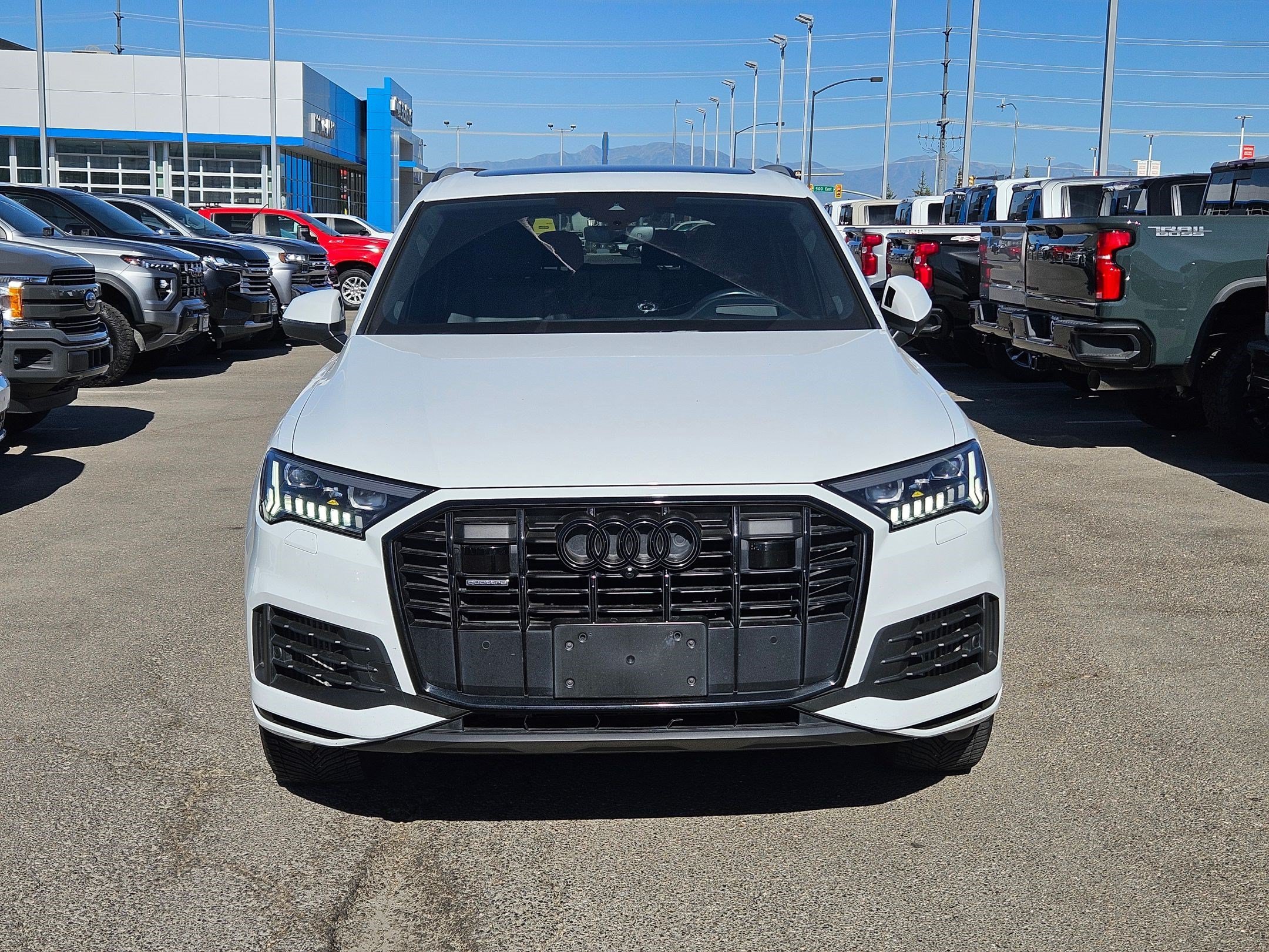Used 2021 Glacier White Audi Prestige image 9