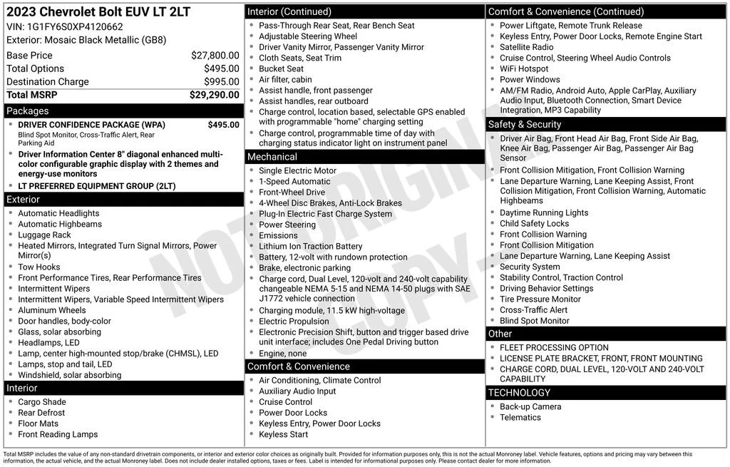 2023 Chevrolet Bolt EUV LT - Photo 3