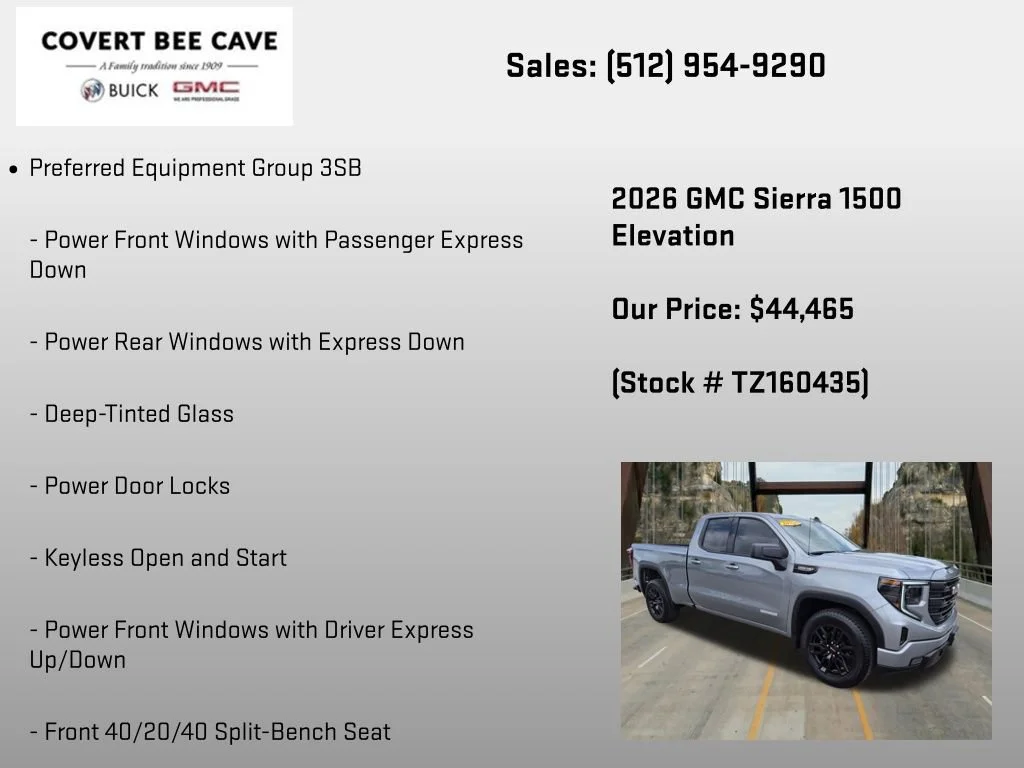 New 2026 Sterling Metallic GMC Elevation image 6