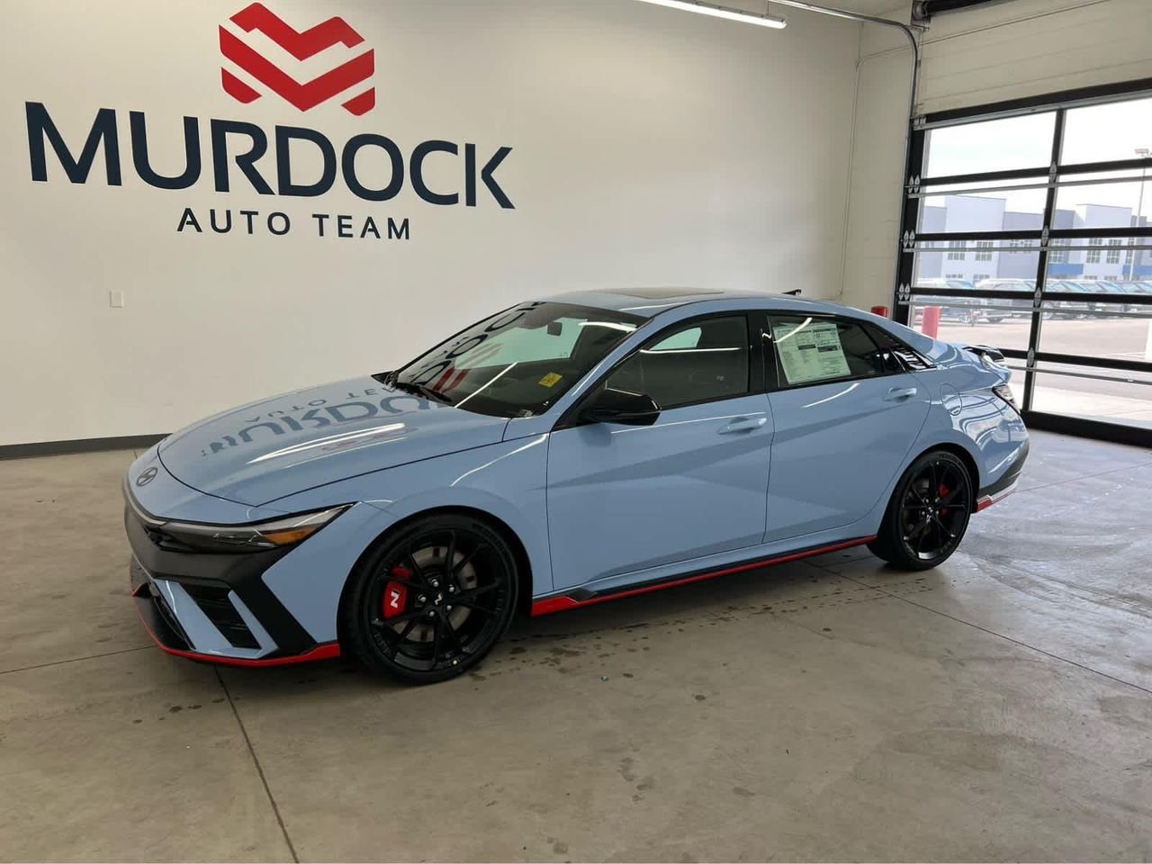 New 2026 Performance Blue Hyundai Sedan image 1