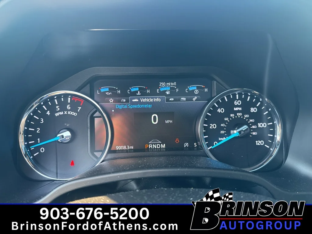 Used 2021 Agate Black Metallic Ford Limited image 19