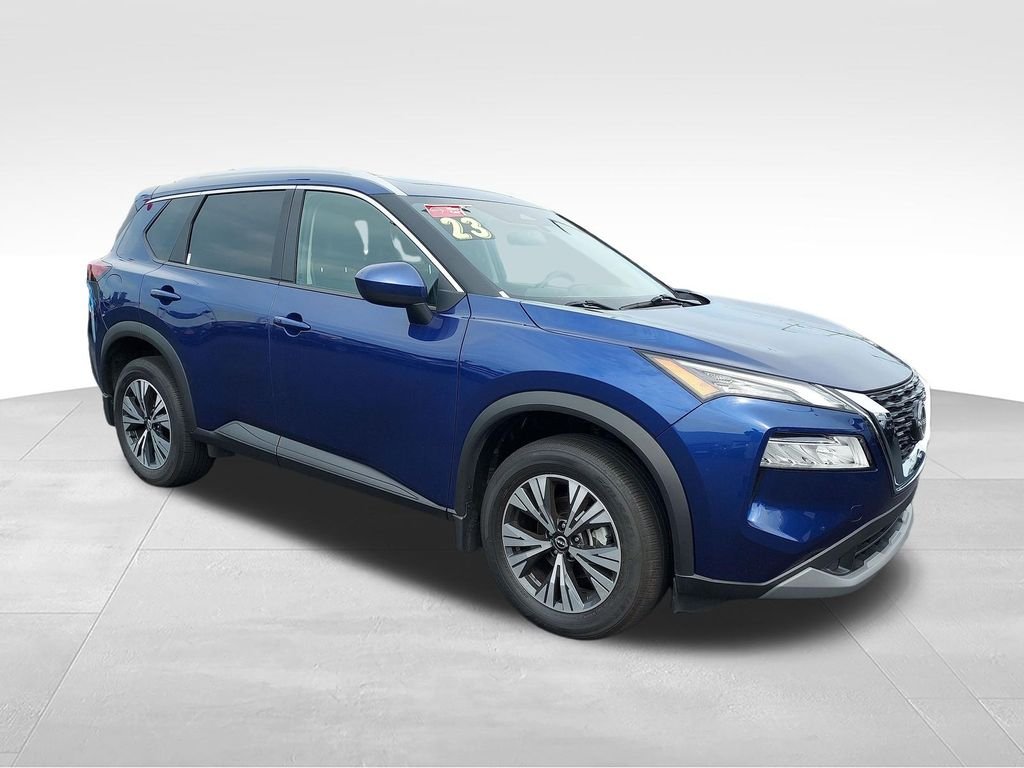 Used 2023 Blue Nissan SV image 7