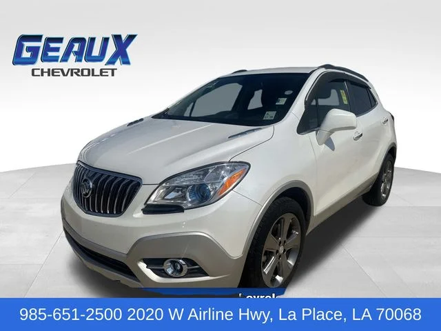 Used 2013 White Buick Leather image 1