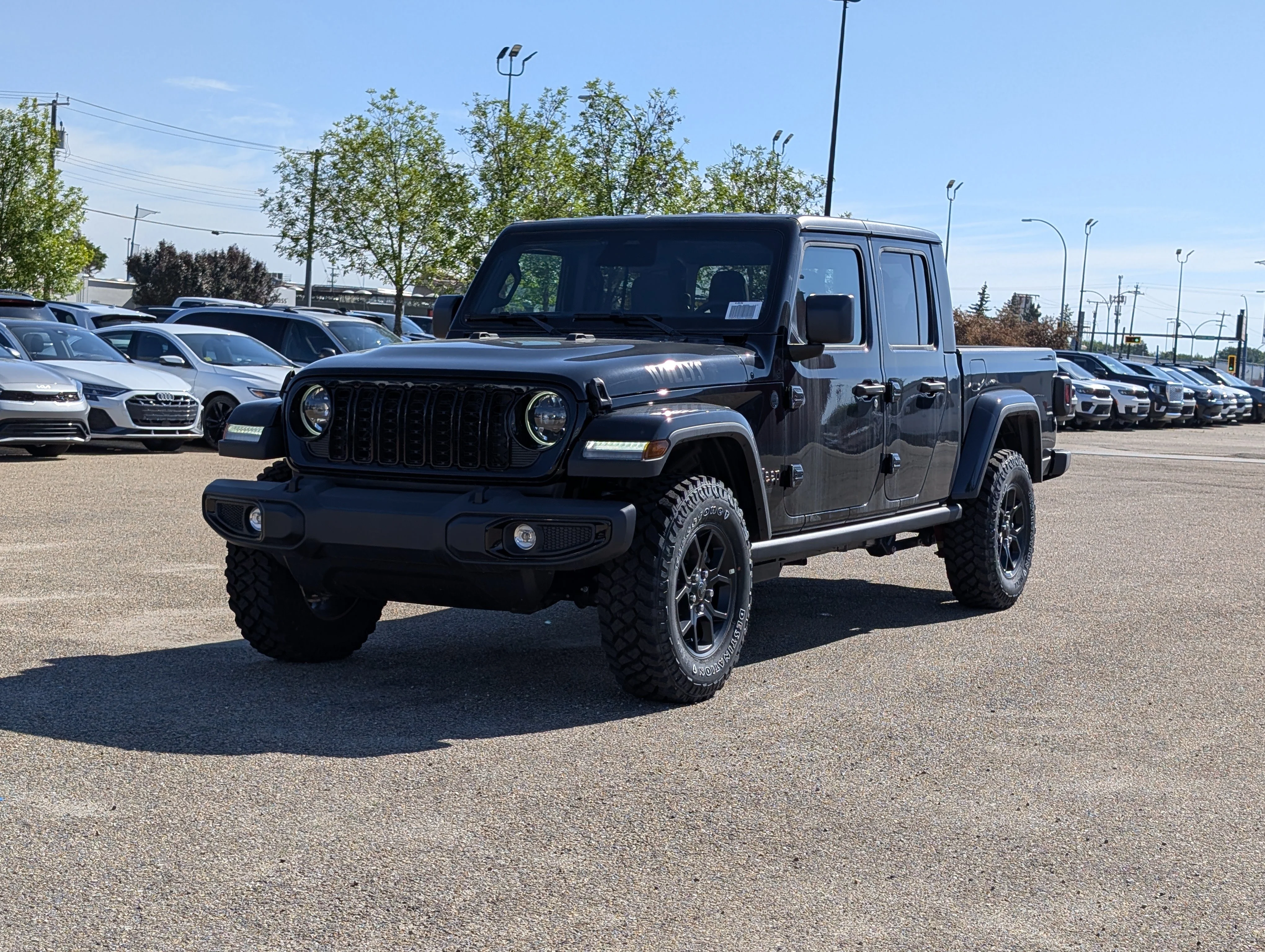 New 2026 Black Jeep Willys image 2