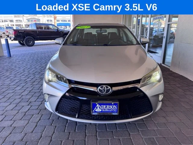 Certified Used 2017 Celestial Silver Metallic Toyota XSE V6 image 8