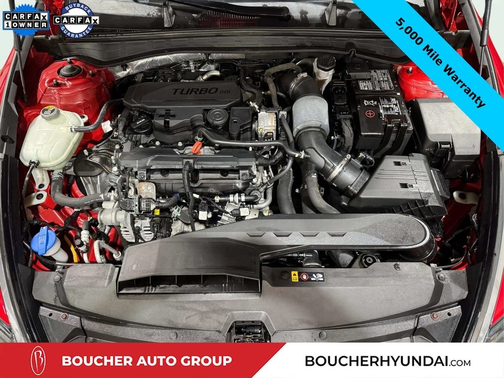Certified Used 2020 Calypso Red Hyundai Limited image 28