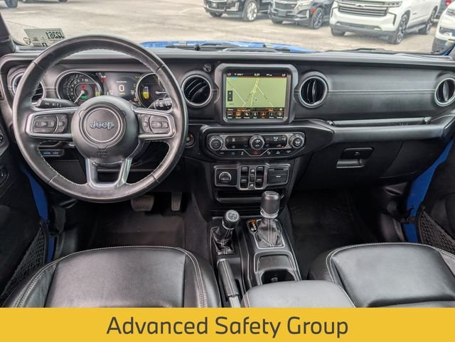 Used 2022 Blue Jeep Unlimited Sahara 4xe image 31