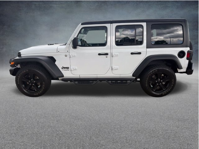 Used 2020 White Jeep Unlimited Sport Altitude image 4