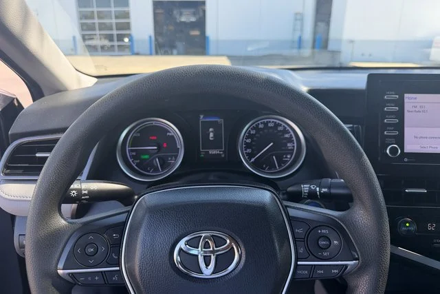 Used 2021 Blue Toyota Hybrid LE image 13