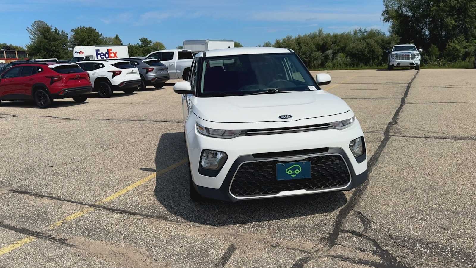 Used 2021 White Kia LX image 5