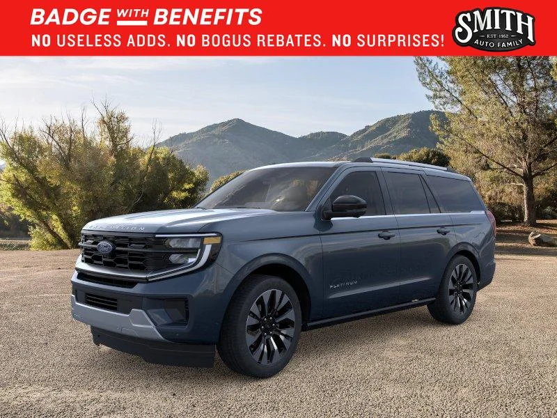 New 2026 Stone Blue Metallic Ford Platinum® image 1