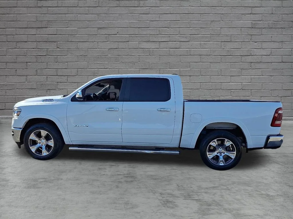 Used 2022 Bright White Clearcoat Ram Laramie image 7