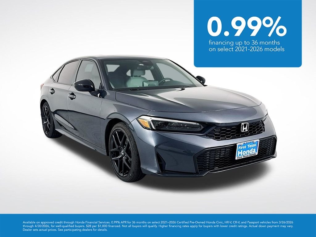 2026 Honda Civic Sport