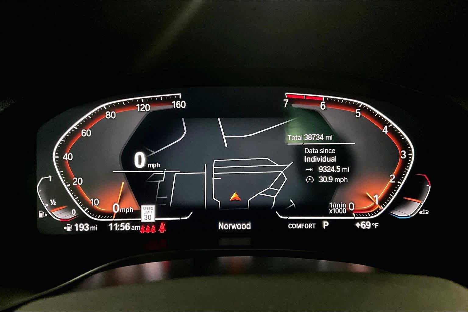 Certified Used 2023 Dark Graphite Metallic BMW xDrive30i image 25