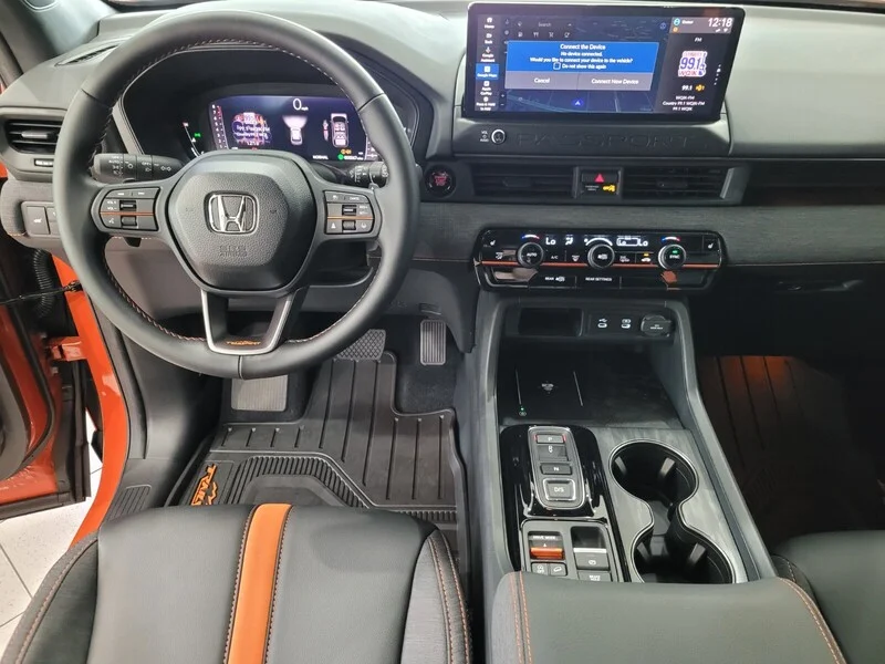 New 2026 Sunset Orange Honda TRAILSPORT AWD image 9