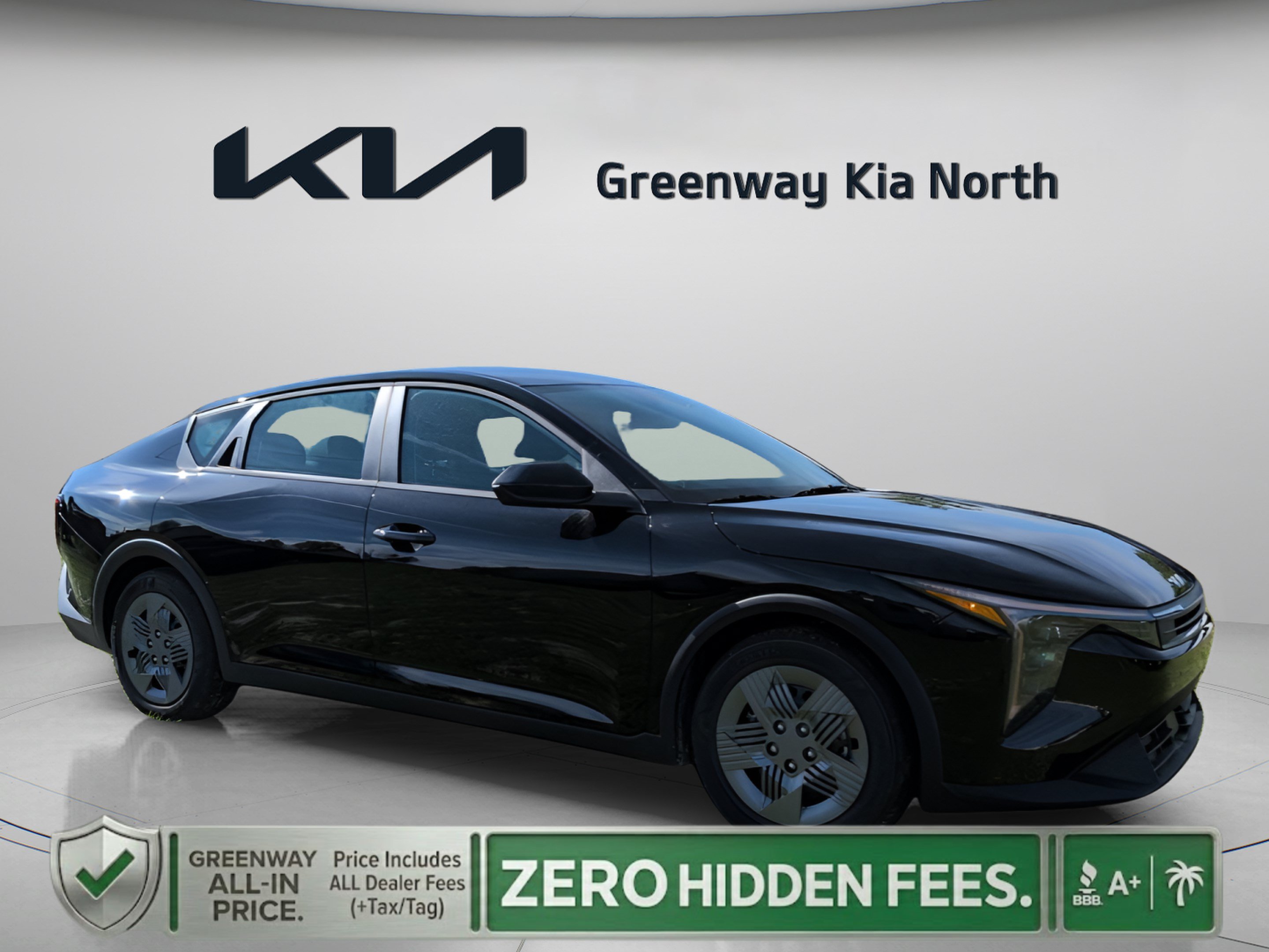 New 2026 Aurora Black Pearl Kia LX image 2