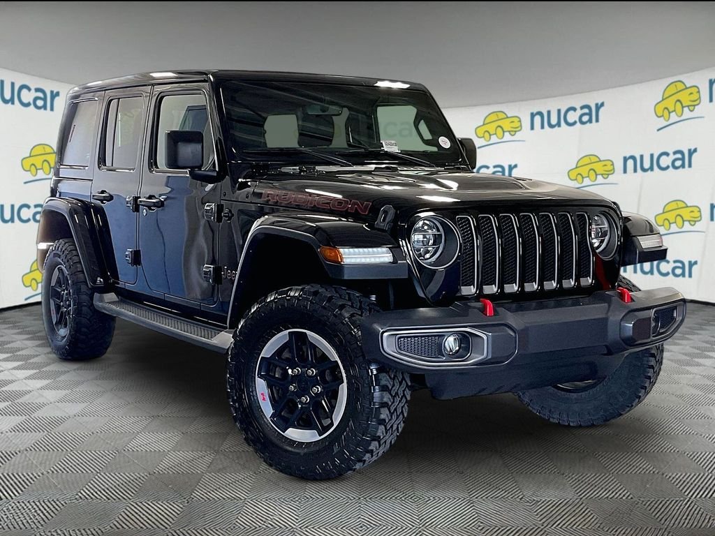 Used 2019 Black Jeep Unlimited Rubicon image 1