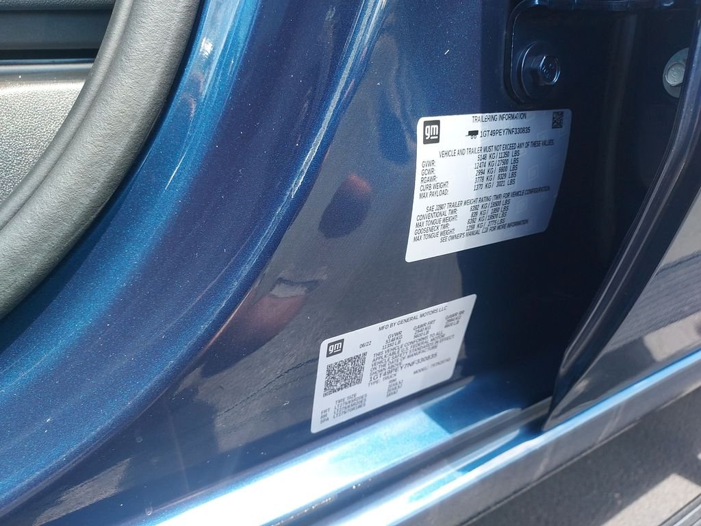 Used 2022 Blue GMC AT4 image 24