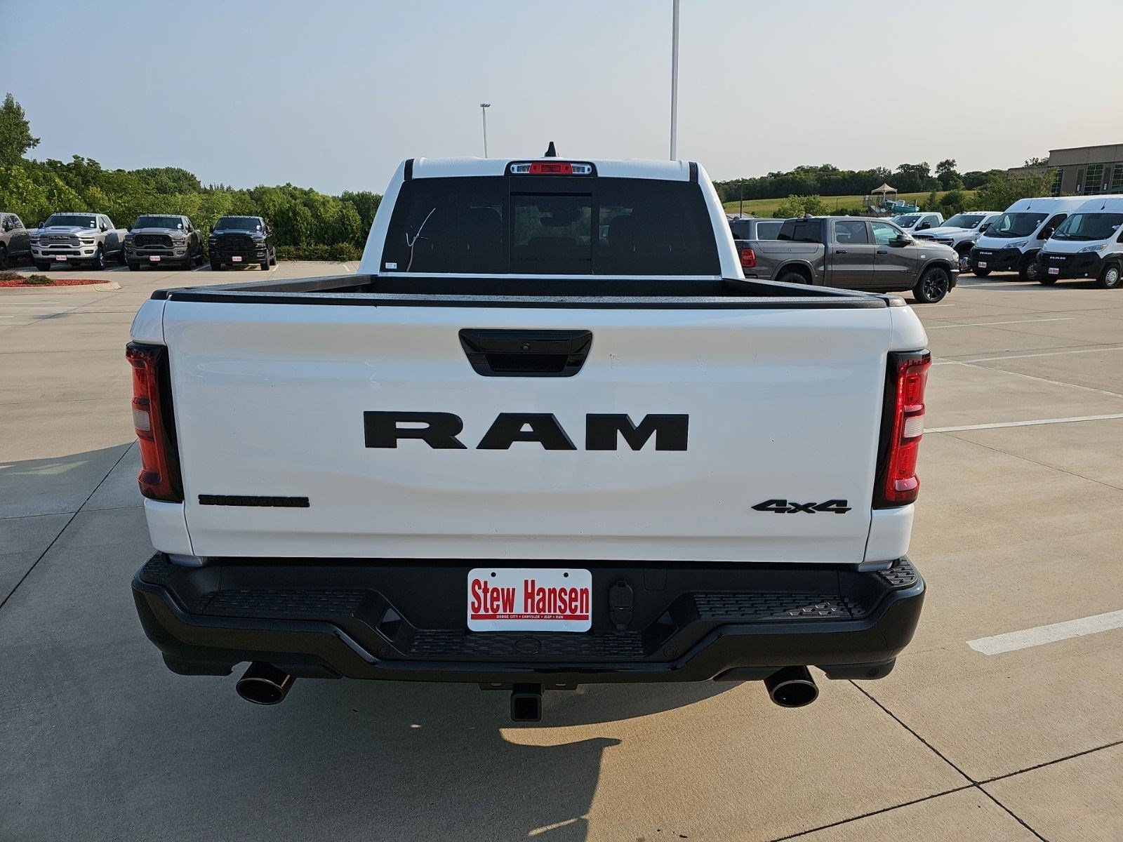 New 2026 Bright White Clearcoat Ram Big Horn image 4