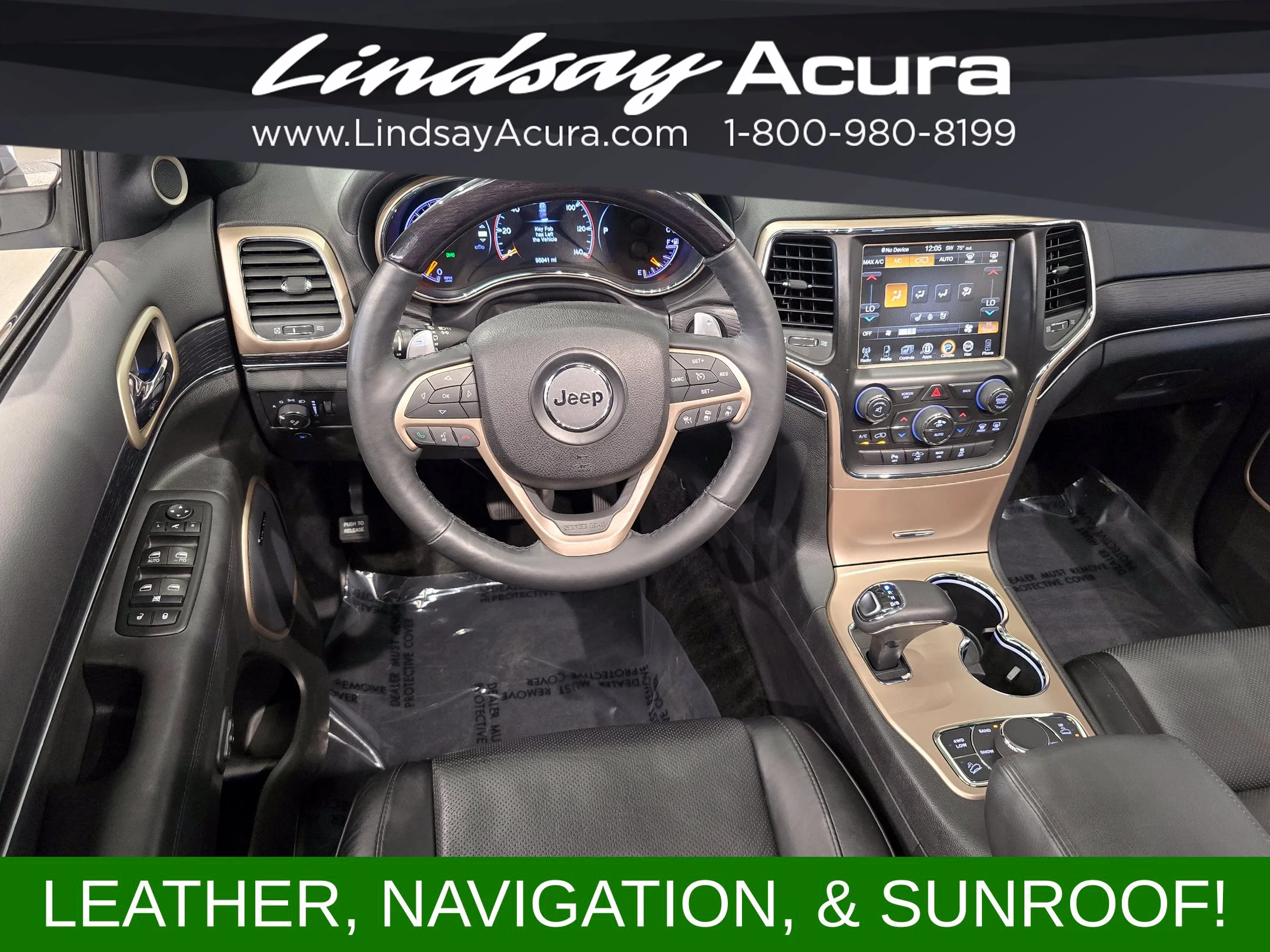 Used 2015 Bright White Clearcoat Jeep Summit image 13