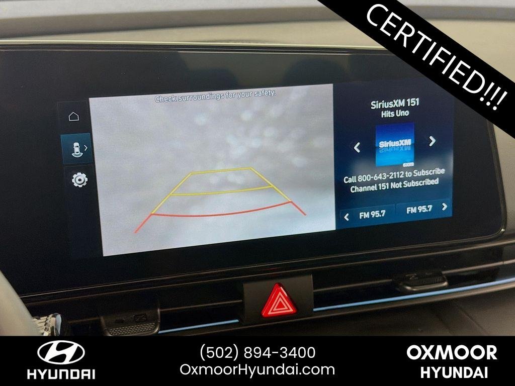 Certified Used 2025 Serenity White Hyundai SEL Sport image 14