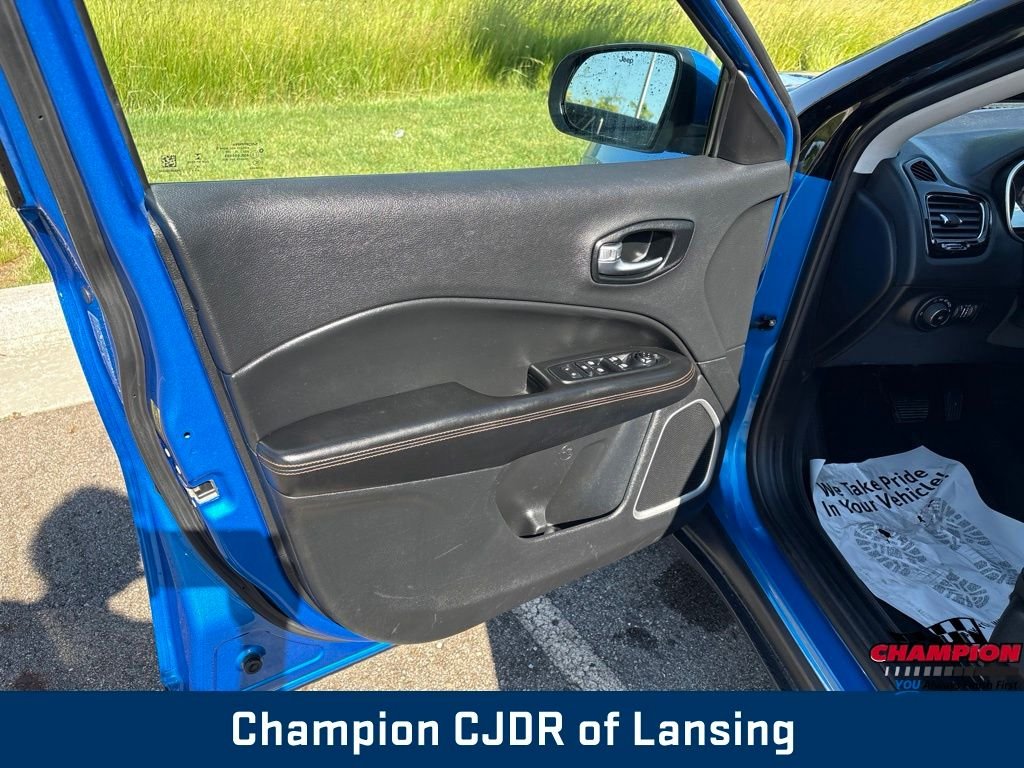 Used 2021 Laser Blue Jeep Limited image 14