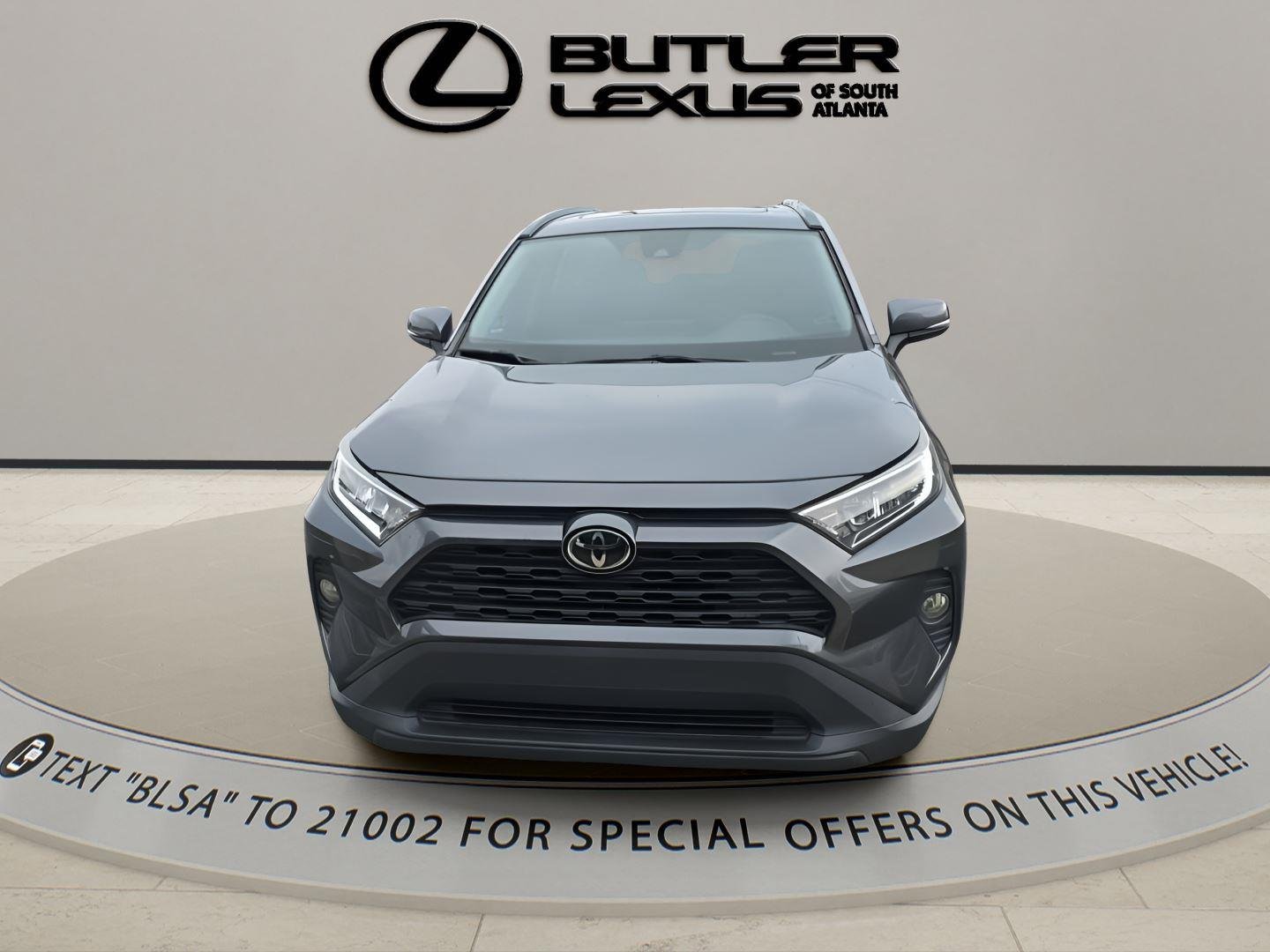 Used 2020 Magnetic Gray Metallic Toyota XLE image 2