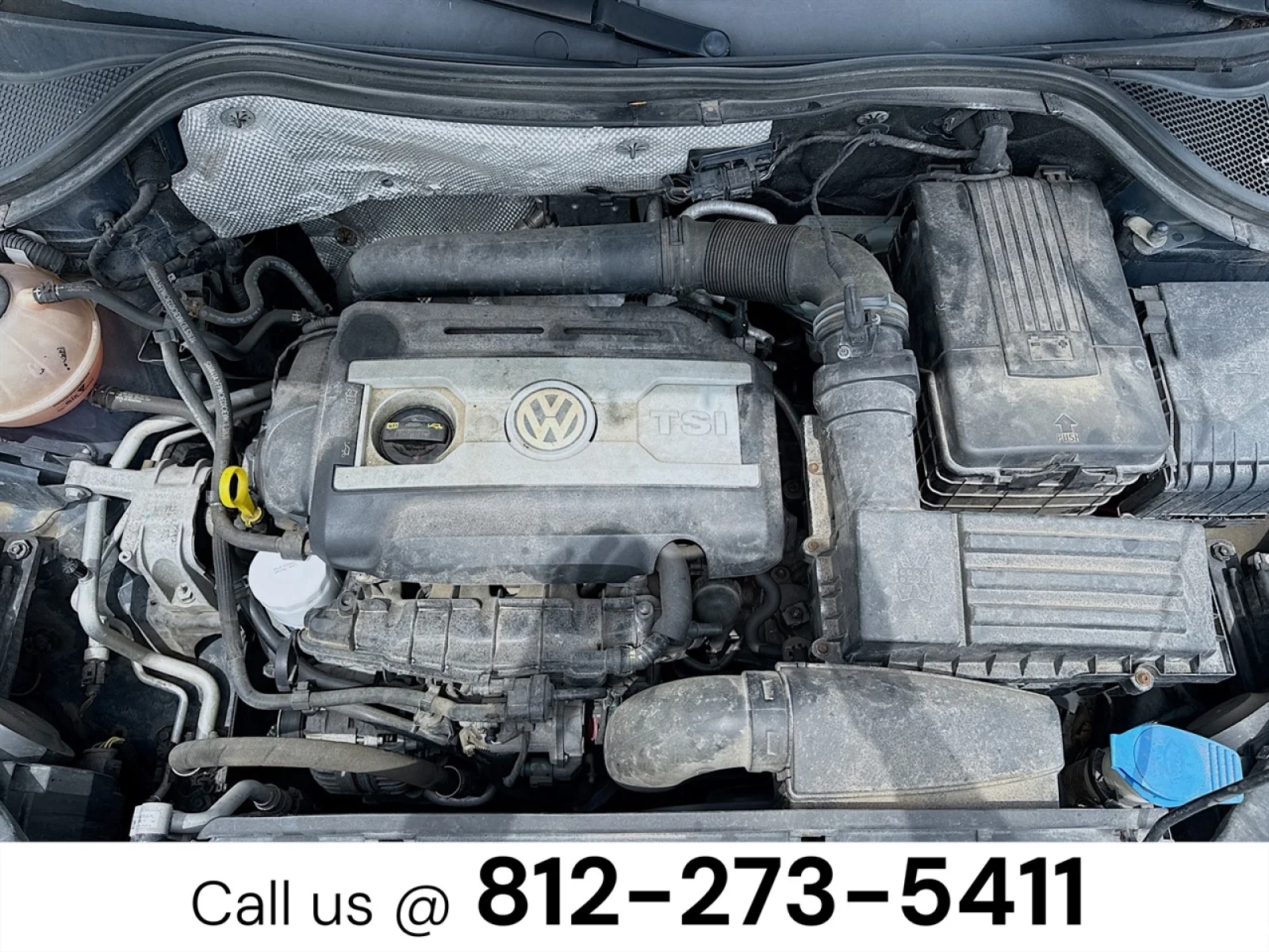 Used 2015 BLUE Volkswagen SE image 29