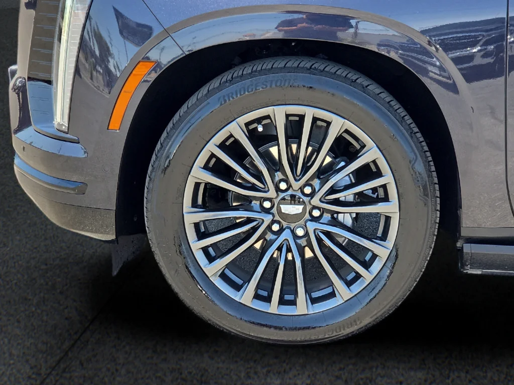 Used 2025 Galactic Gray Metallic Cadillac Sport Platinum image 8