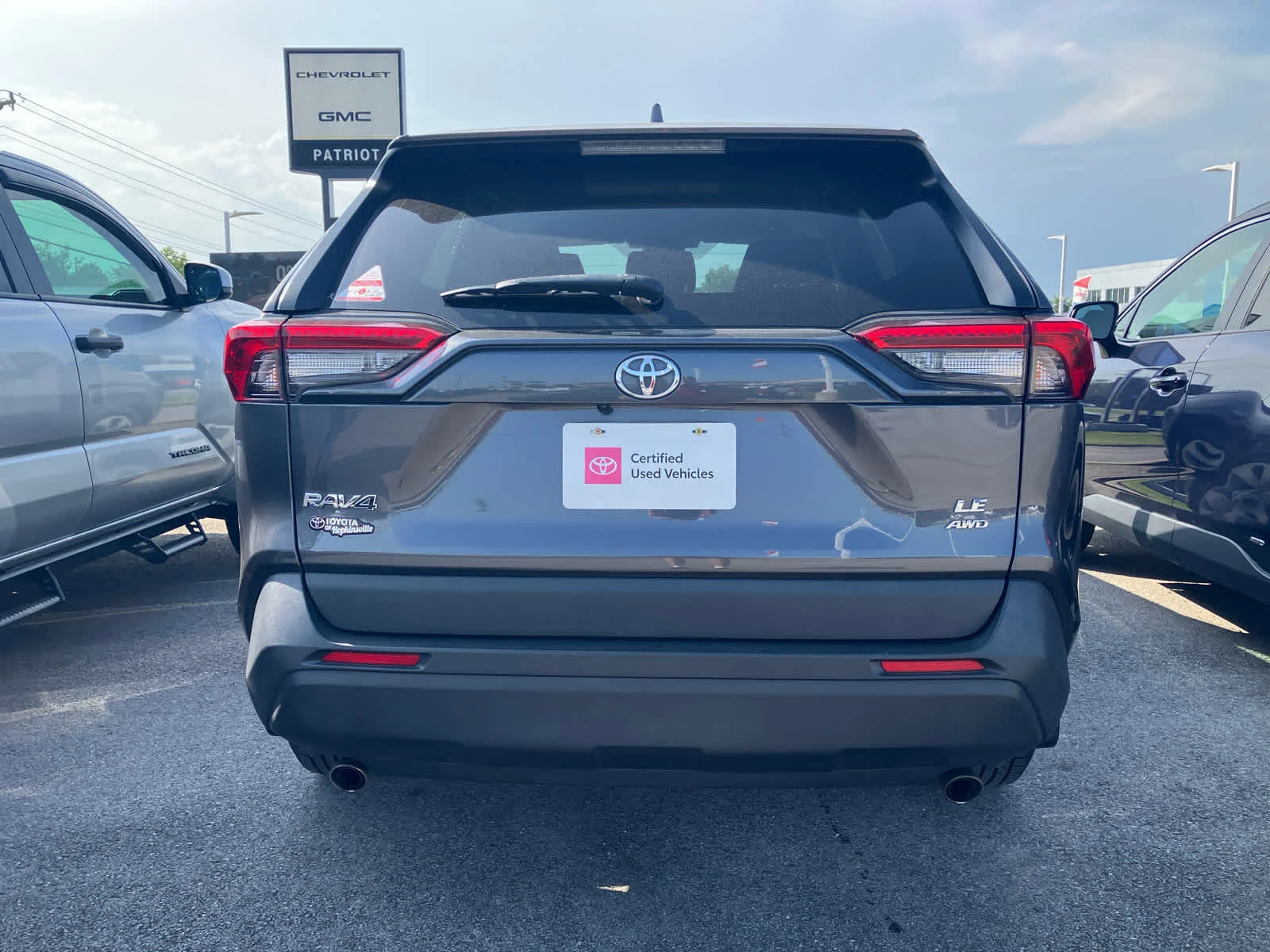 Certified Used 2023 Magnetic Gray Metallic Toyota LE image 8