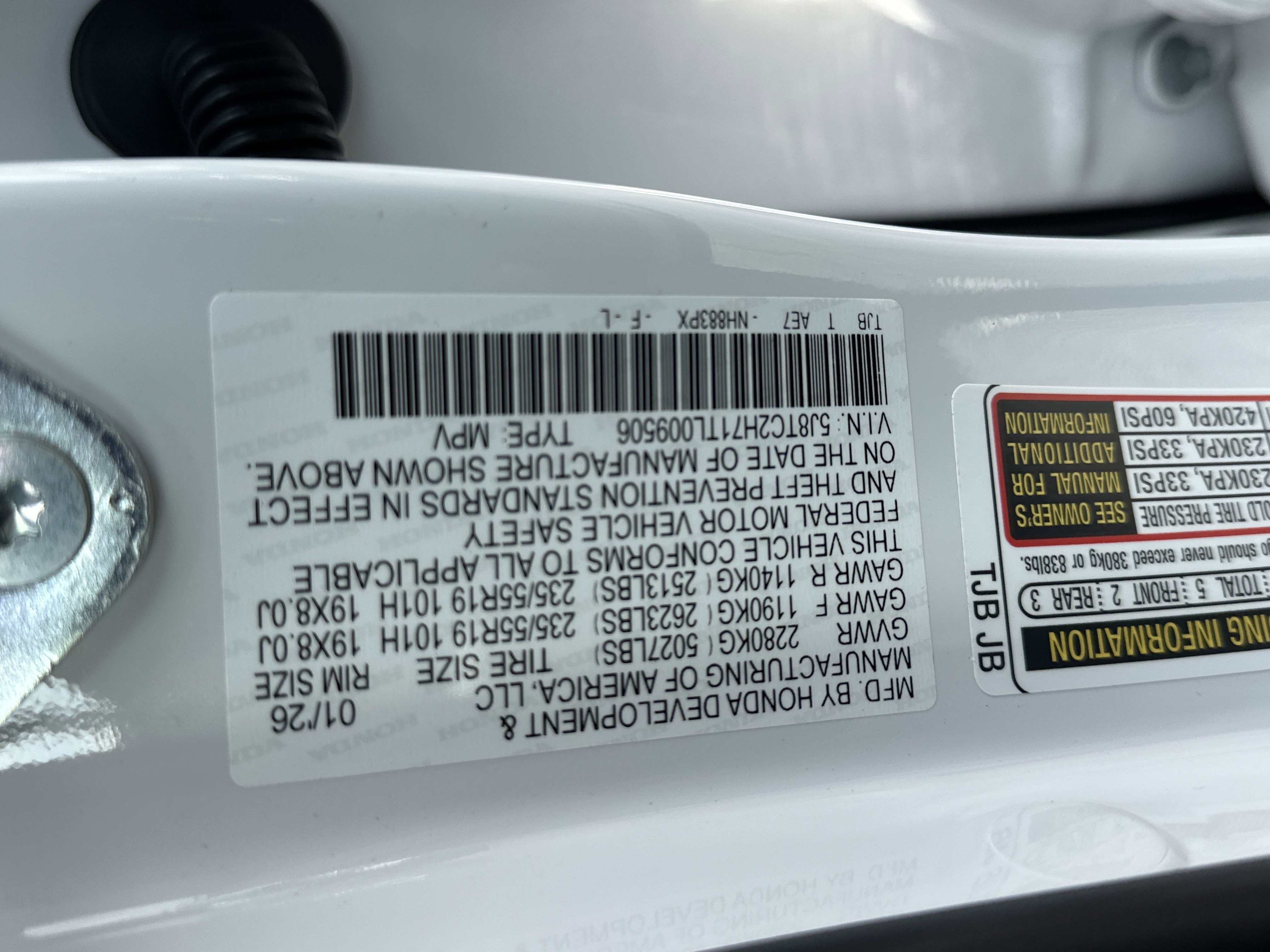 New 2026 Platinum White Pearl Acura w/Advance Package image 27