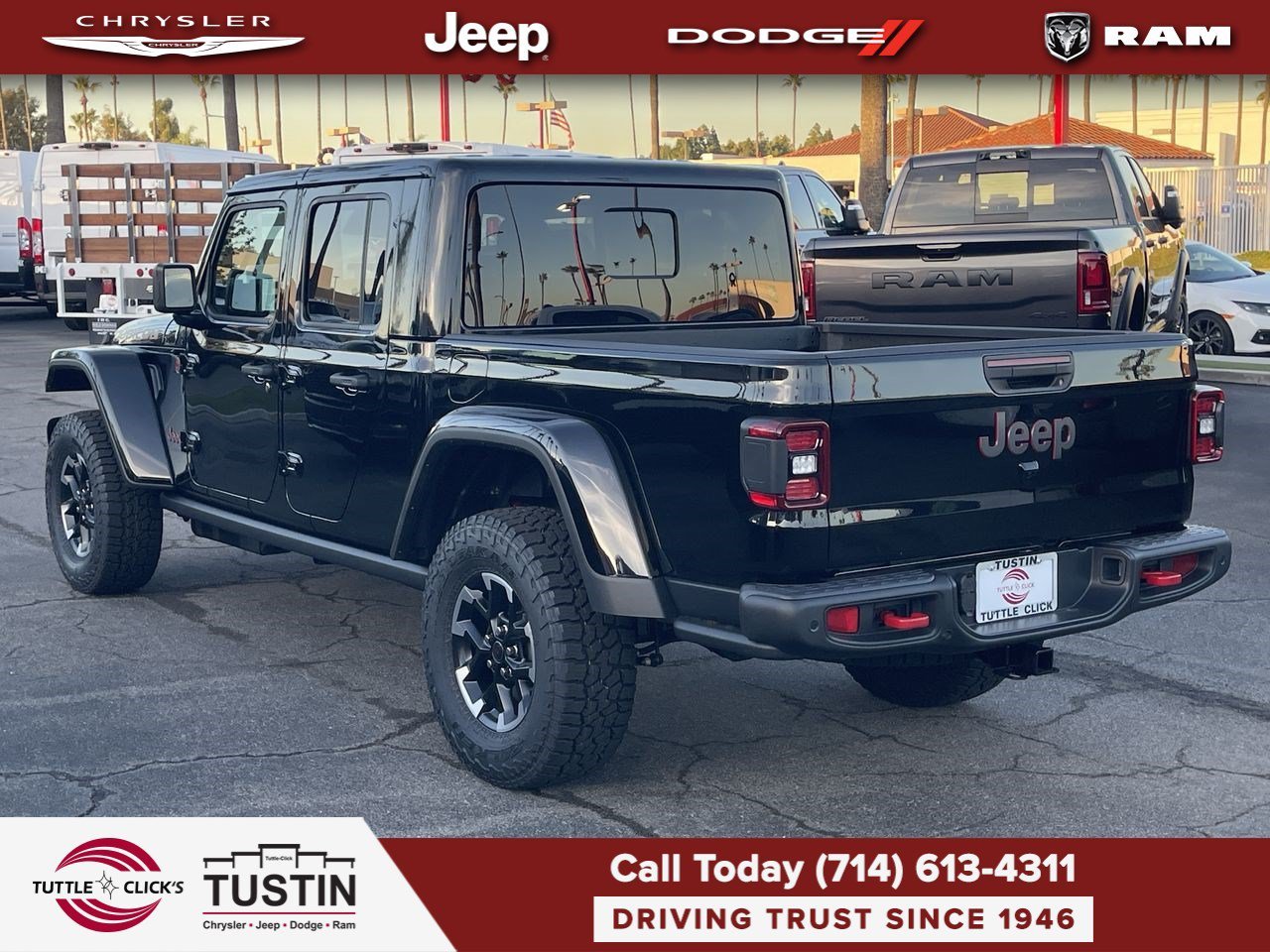 New 2026 Black Clearcoat Jeep Rubicon image 4