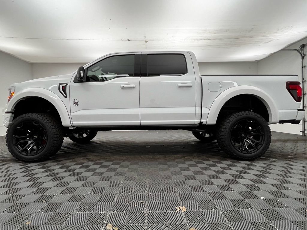 New 2025 White Ford XLT  Black Widow Lifted Truck image 12