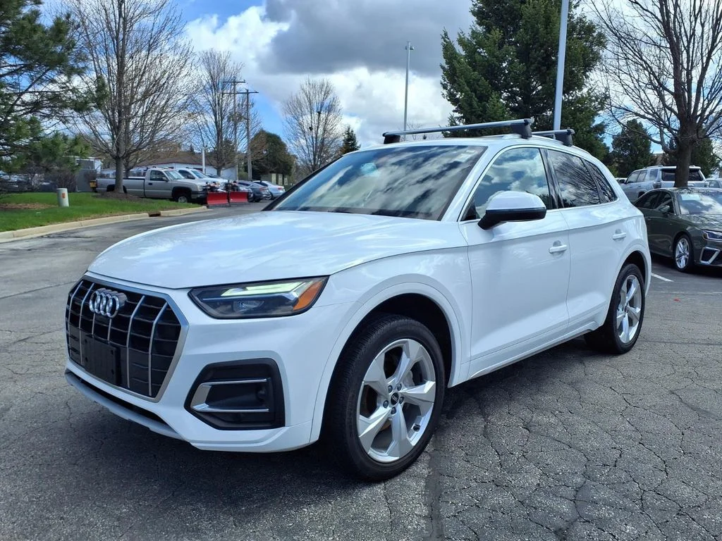 Used 2021 Ibis White Audi 45 Premium Plus image 5