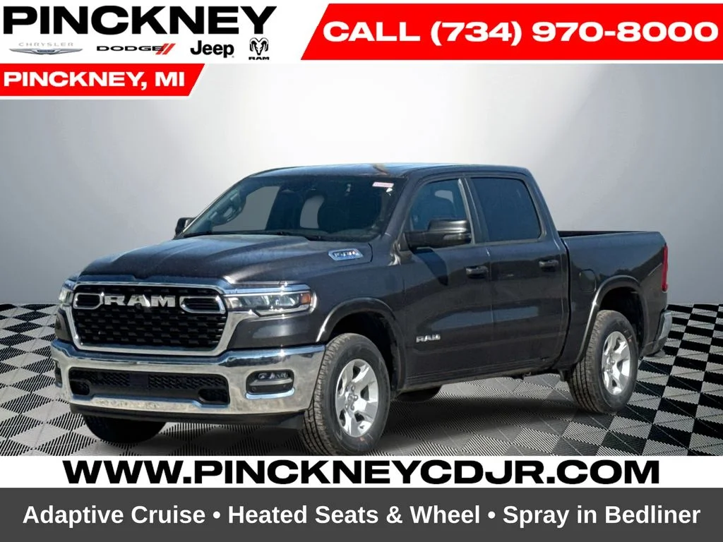 New 2026 Granite Crystal Metallic Clearcoat RAM Big Horn/Lone Star image 1