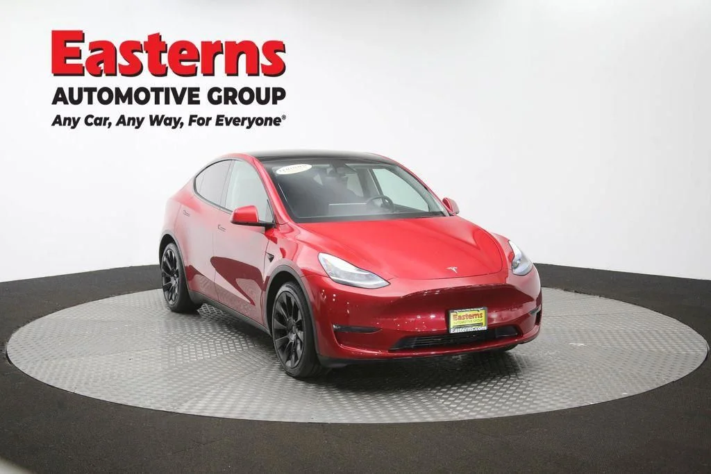Used 2021 Red Tesla Long Range image 48
