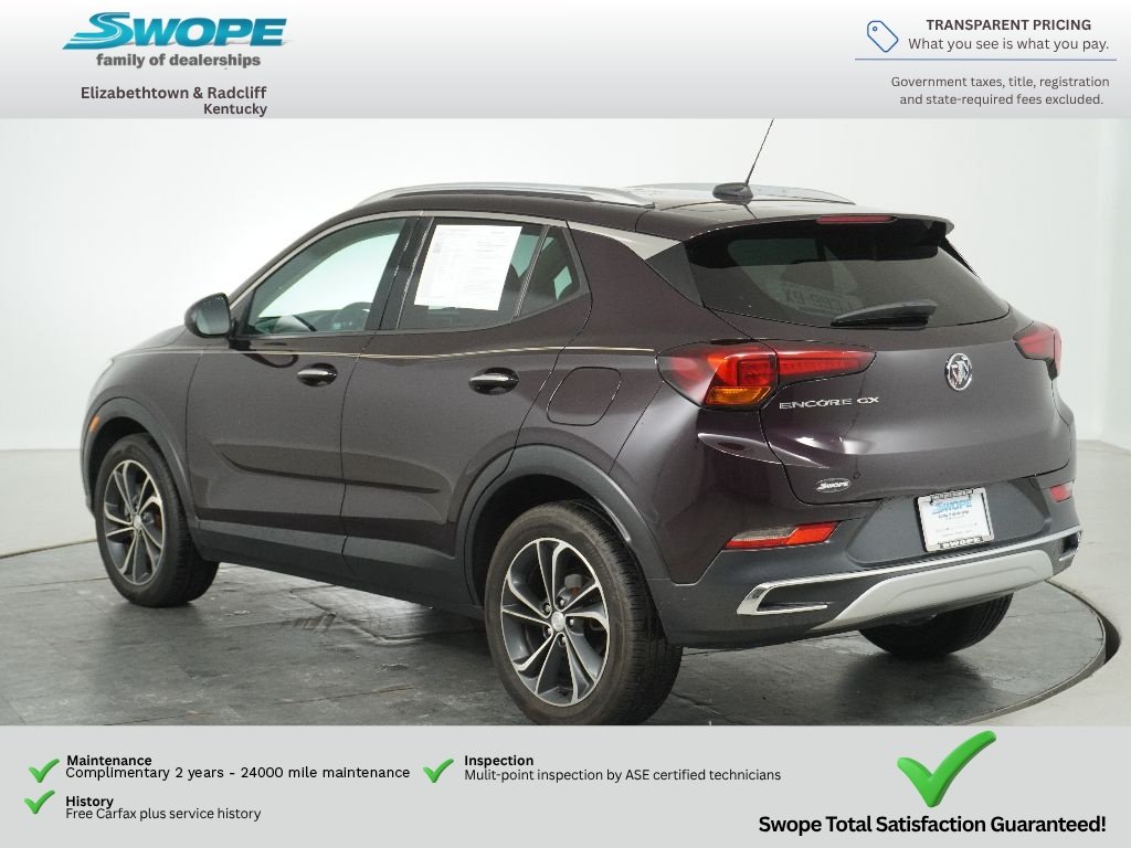Used 2021 Black Currant Metallic Buick Essence image 5