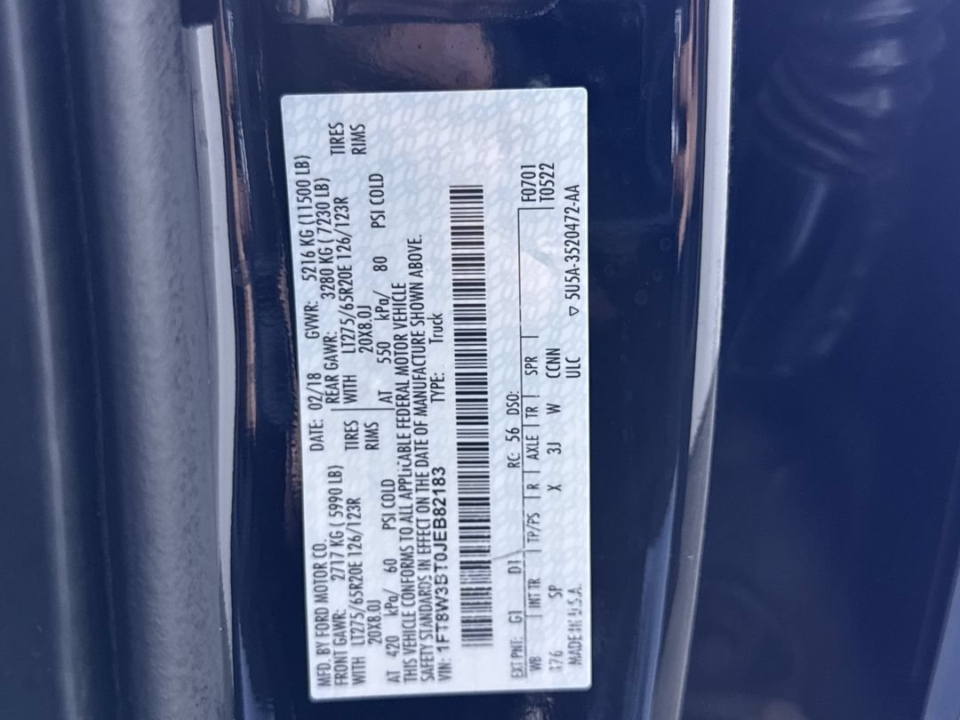 Used 2018 Shadow Black Ford King Ranch image 12