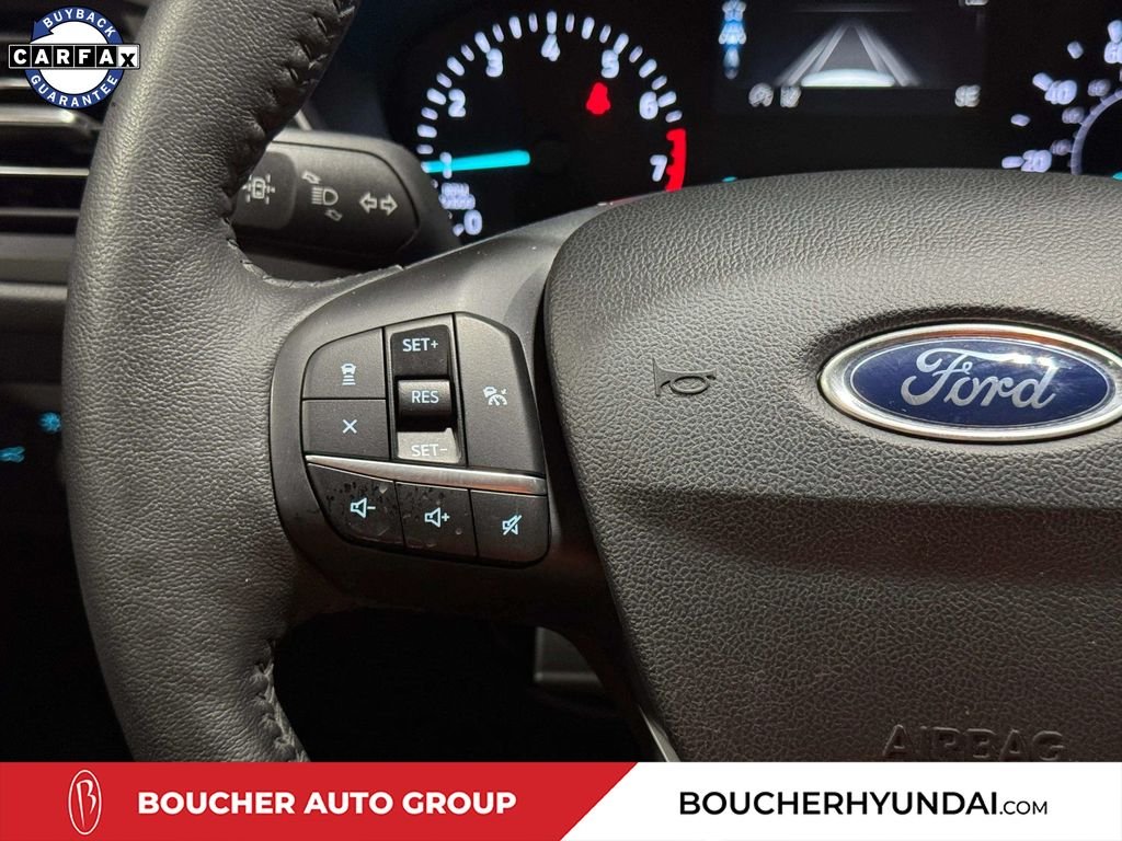 Used 2020 White Metallic Ford SEL image 15