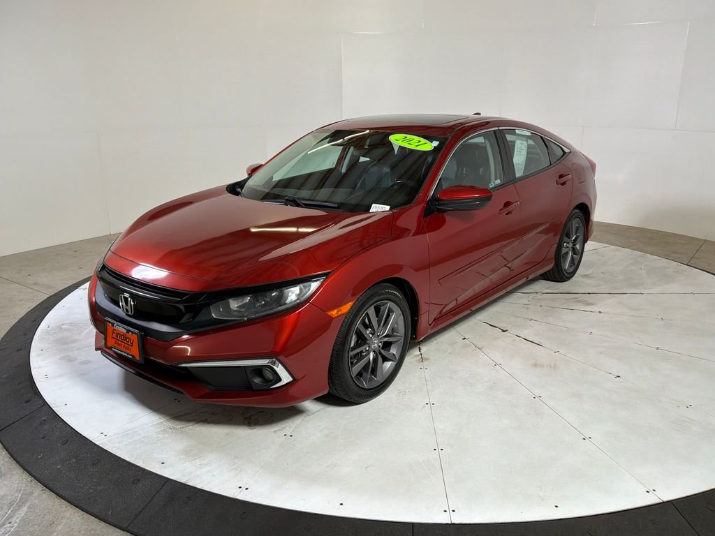 Used 2021 Honda Civic EX-L with VIN 2HGFC1F78MH701867 for sale in Post Falls, ID