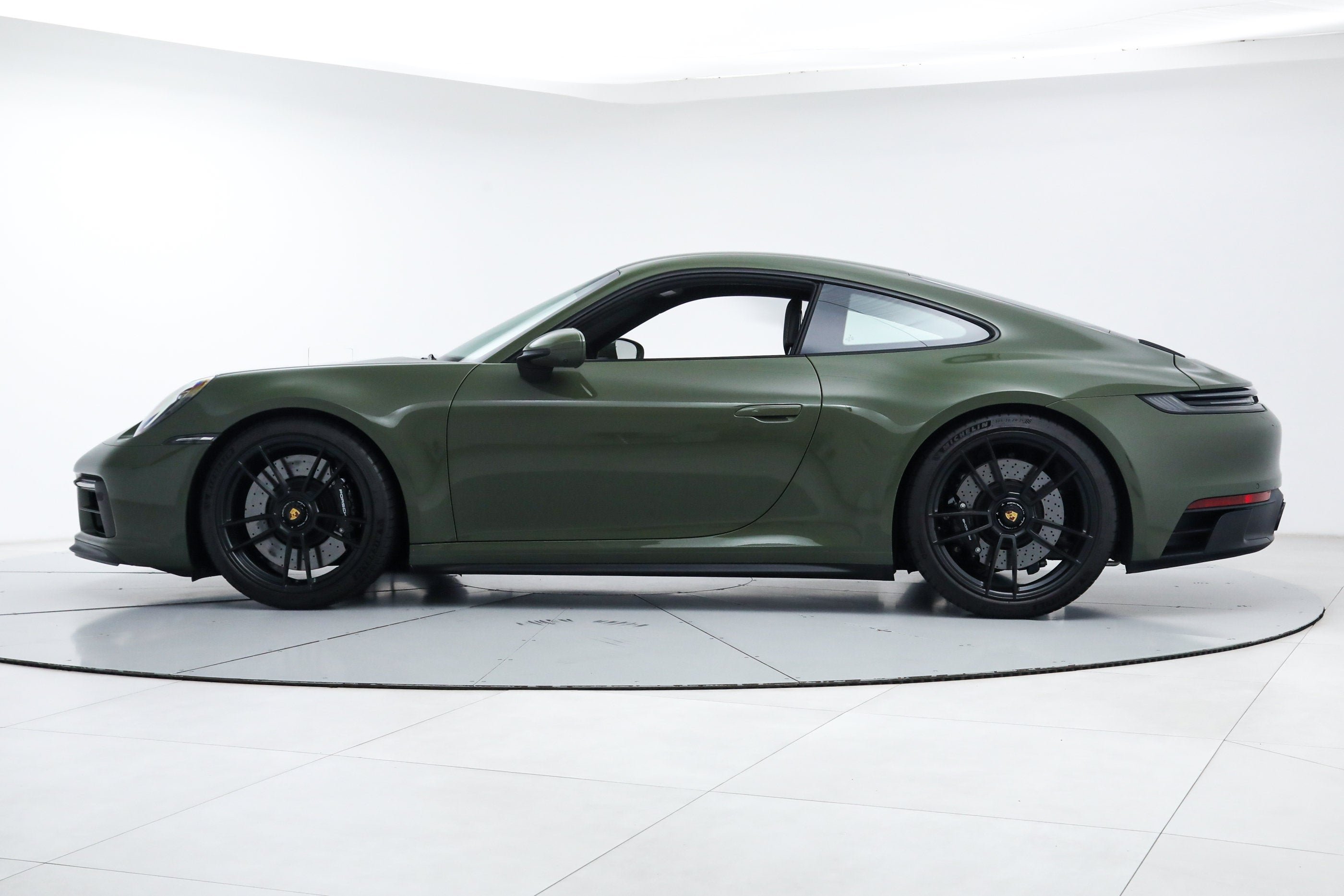 Used 2024 Nato Olive Porsche Carrera GTS Coupe image 2
