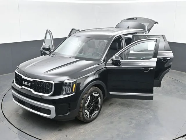 Used 2024 Ebony Black Kia EX image 54