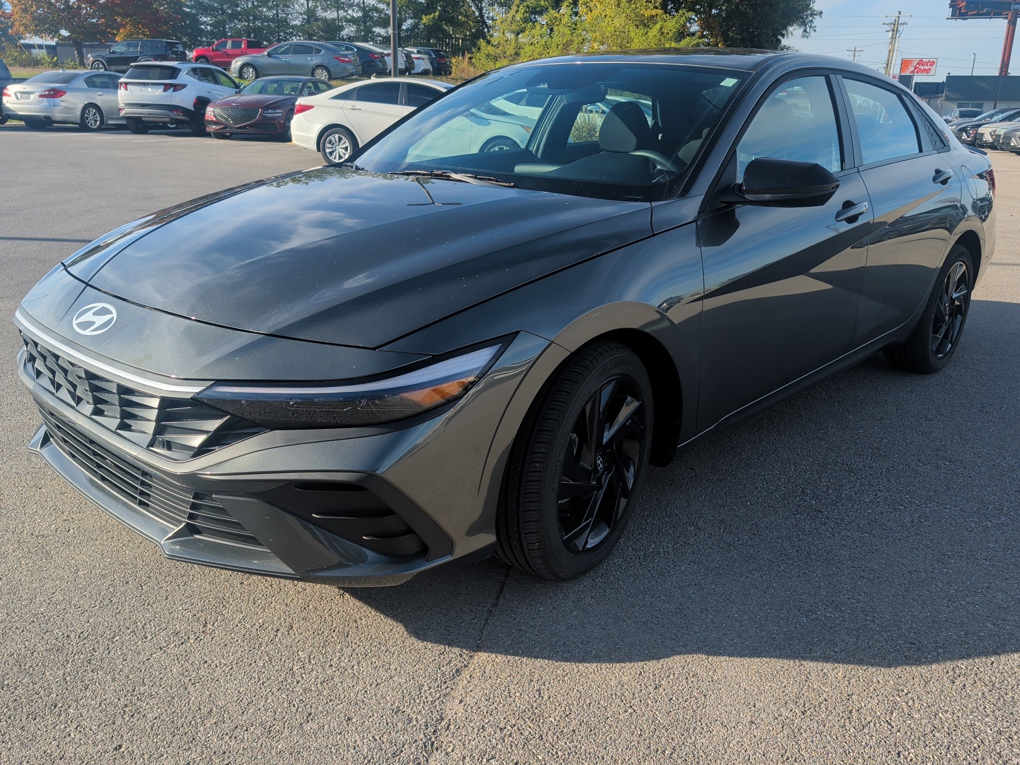 Used 2026 Amazon Gray Hyundai SEL Sport image 2