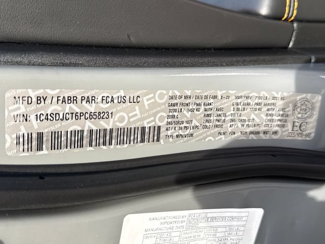 Used 2023 Destroyer Gray Clearcoat Dodge Orange Sport image 22