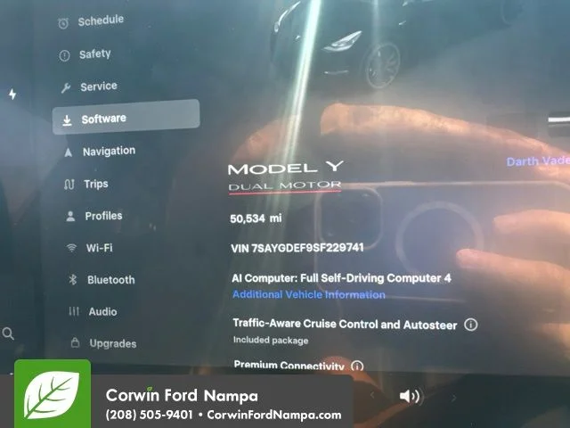 Used 2025 Black Tesla  image 8