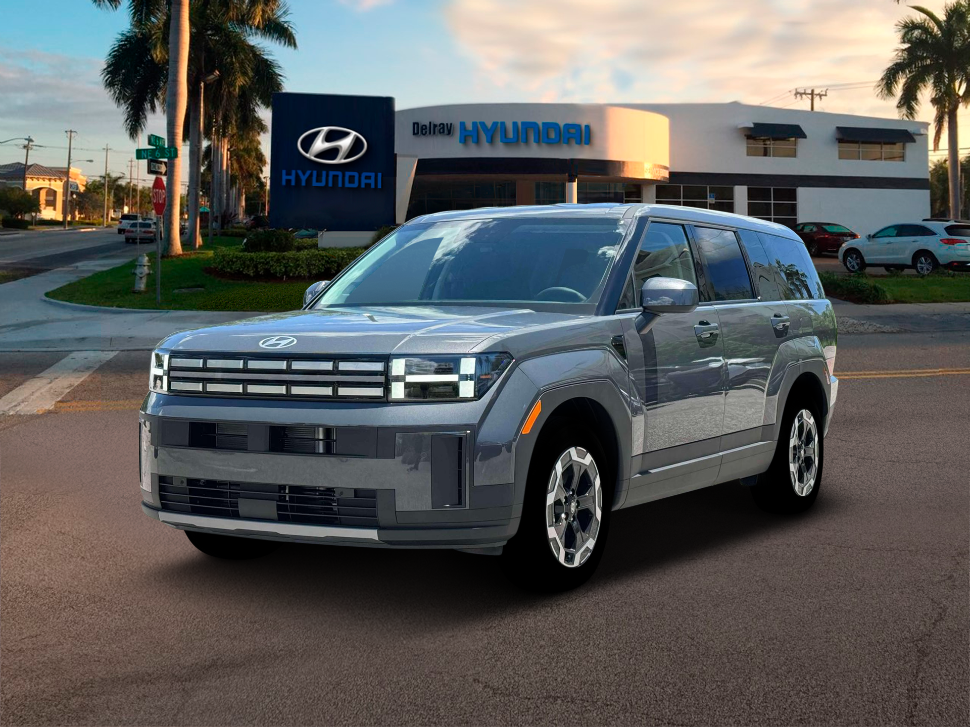 New 2026 Gray Hyundai SE image 1