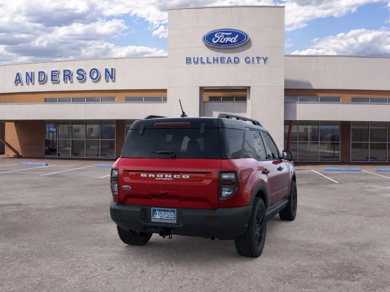 New 2025 Ruby Red Metallic Tinted Clearcoat Ford Badlands image 8