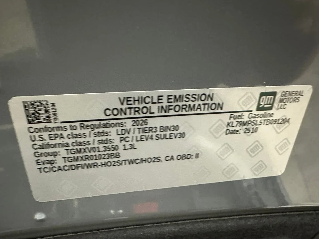 Certified Used 2026 Sterling Gray Metallic Chevrolet LT image 35