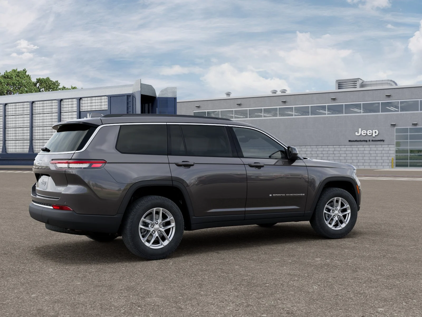 New 2026 Baltic Gray Metallic Clear-Coat Exterior Paint Jeep Laredo image 30